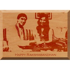 Wooden Plaque Raksha Bandhan